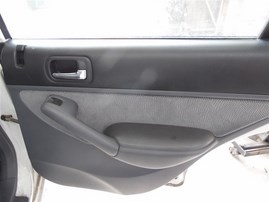 2002 Honda Civic LX White Sedan 1.7L AT #A24926
